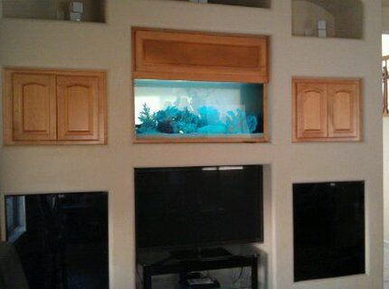 Rated #6: 140 Gallons Saltwater Fish Tank - 150 Gallon Custom Aquarium by Sunset Aquatics Rated #6: 140 Gallons Saltwater Fish Tank - 150 Gallon Custom Aquarium by Sunset Aquatics