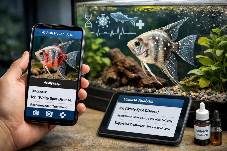 Beyond the Naked Eye: Using AI and Vision Apps to Diagnose Fish Diseases Early